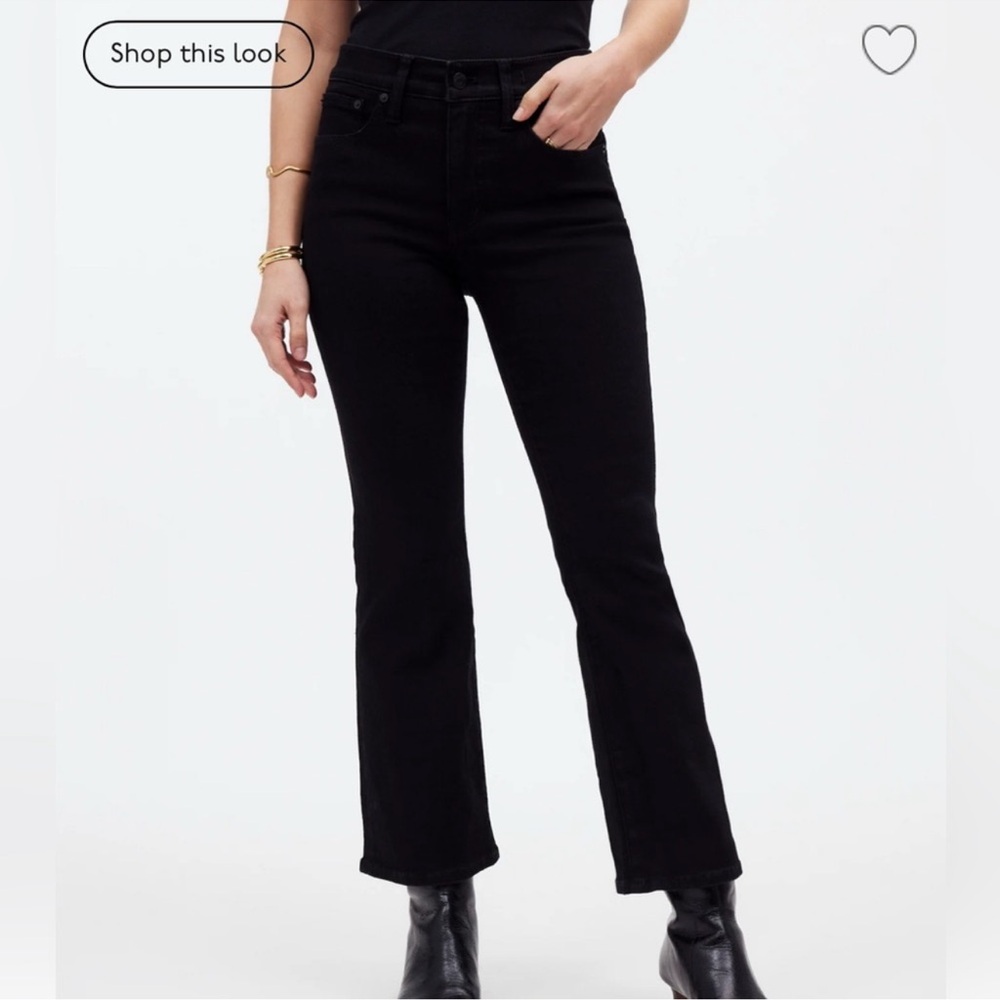 Madewell Mid-Rise Kickout Jeans